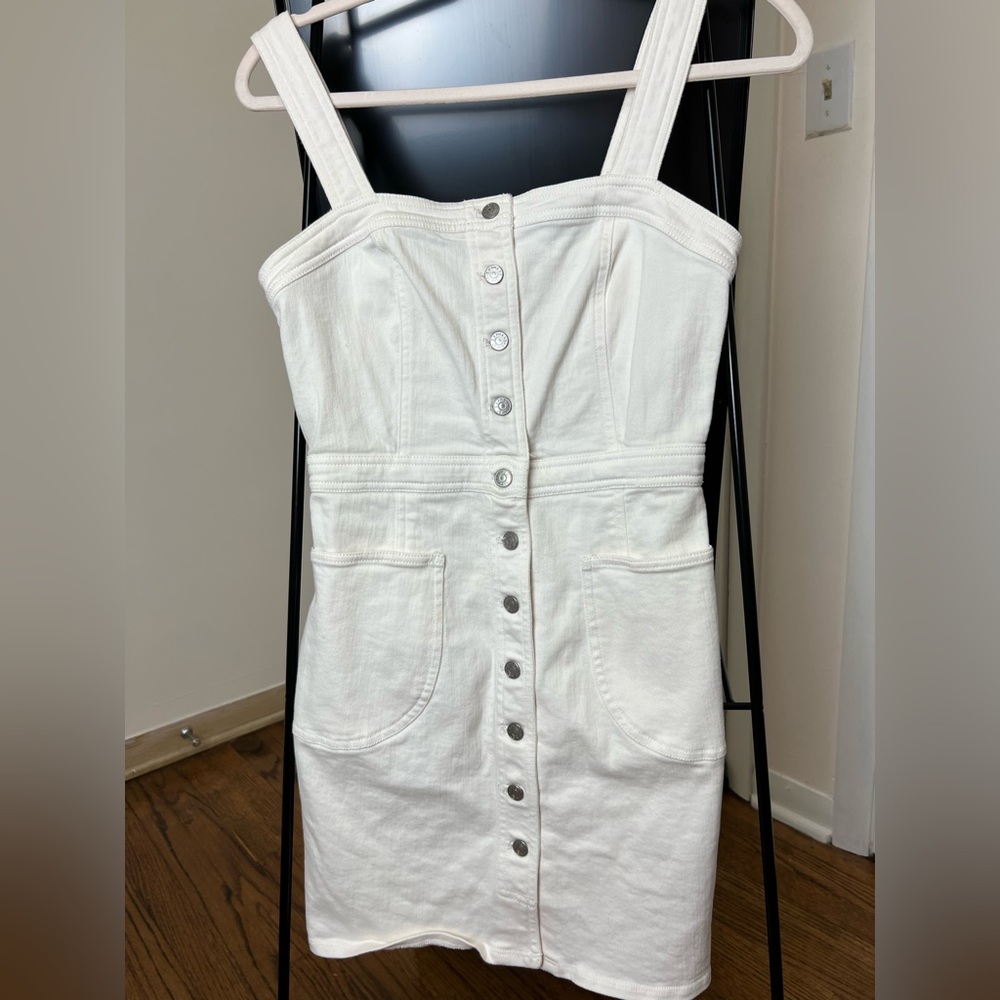 Express denim dress XS